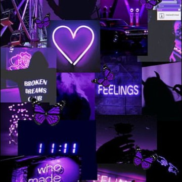 purple aesthetic