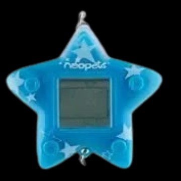 Blue Neopets Tamagotchi Star